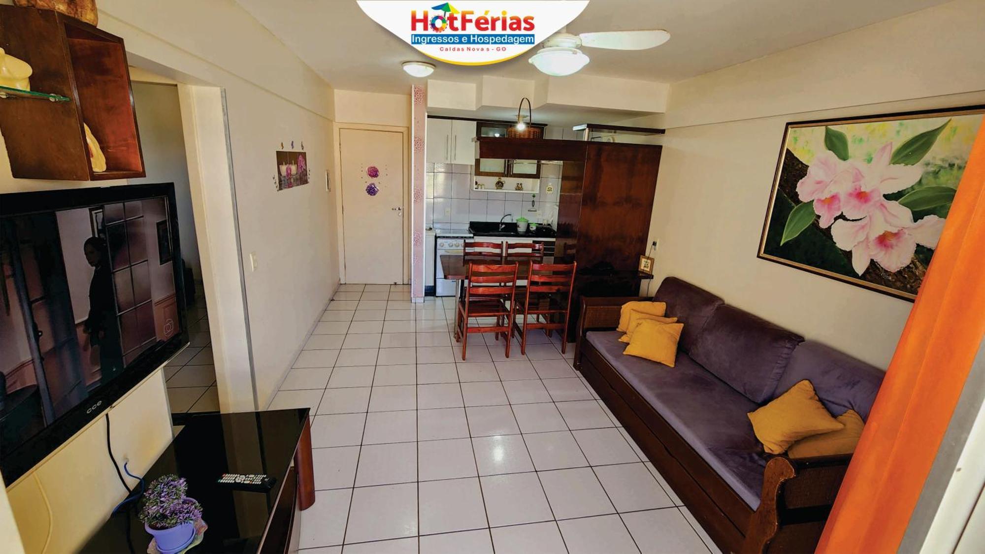 Flat Paradise, Piscinas Termais, Proximo Ao Centro - Hotferias Caldas Novas Luaran gambar